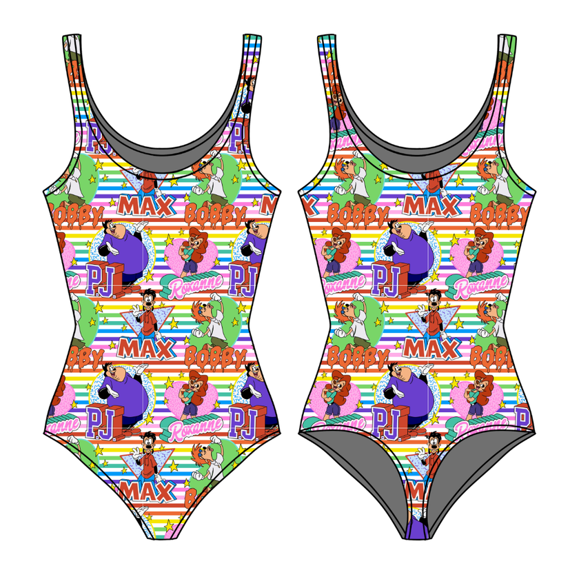 Stand Out, Bobby! Sapphire Women's Bamboo Leotard - Pre Order