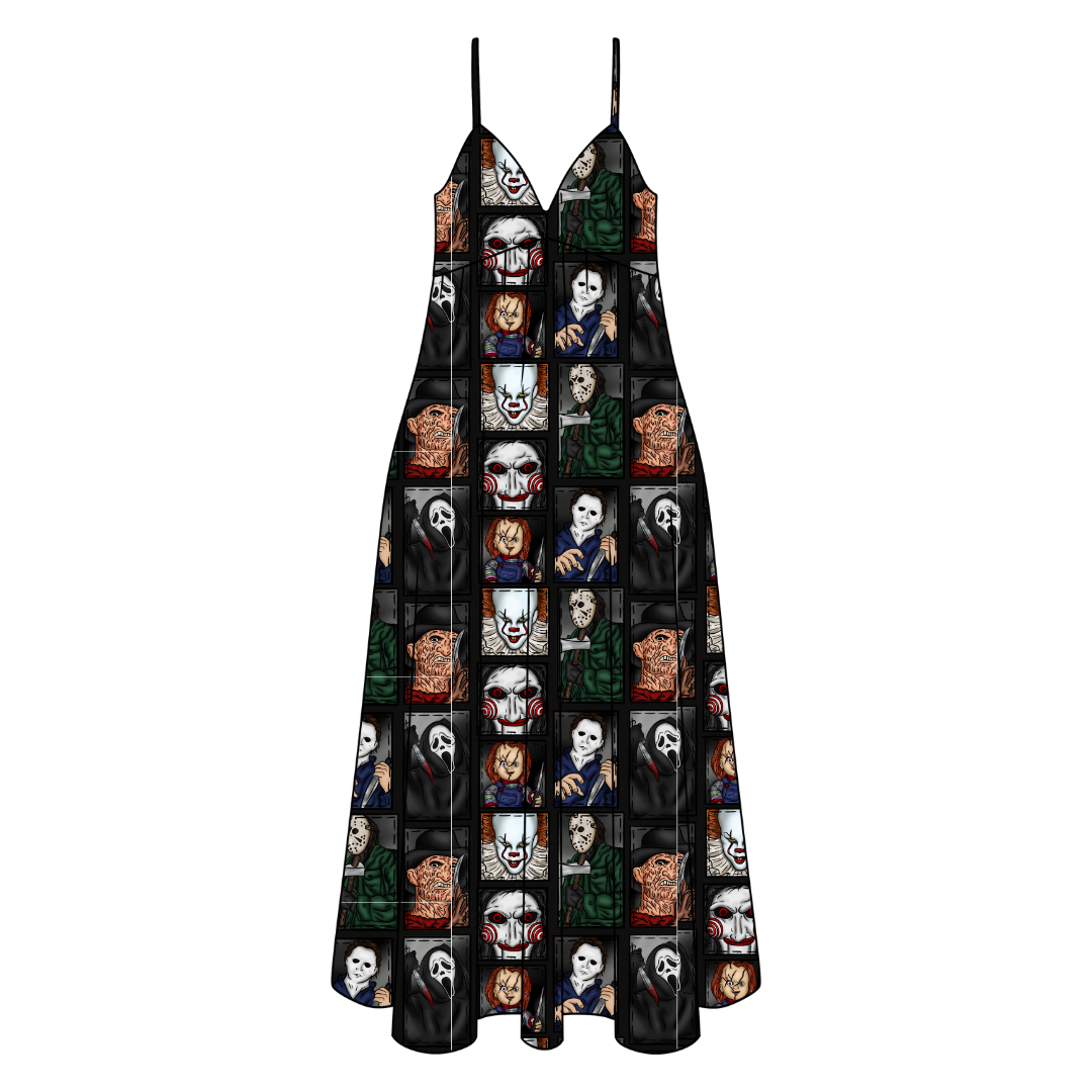 Midnight Society Harper Women's Low Back Dress Bamboo - Pre Order