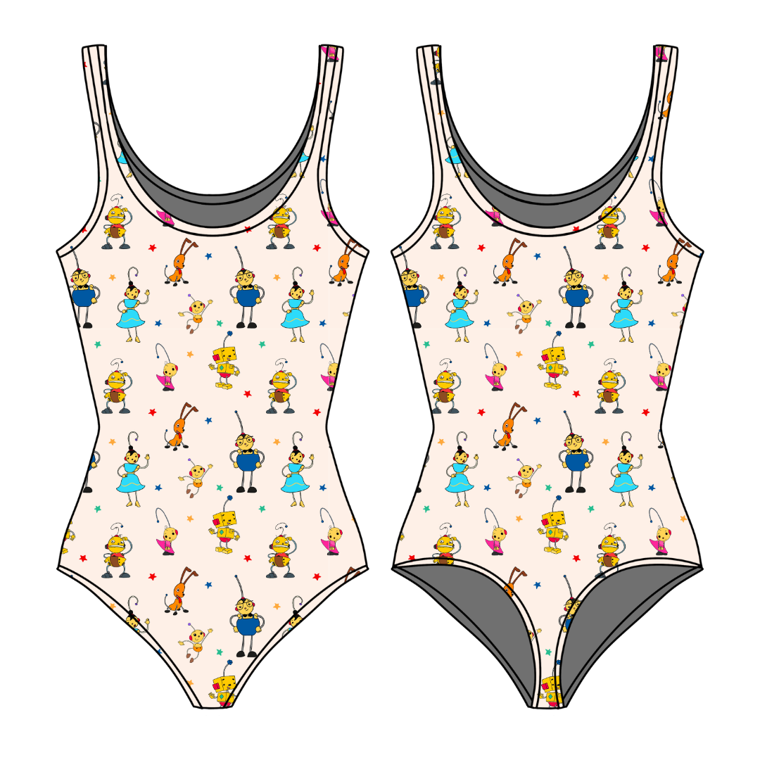 Playtime Pals Sapphire Women's Bamboo Leotard - Pre Order