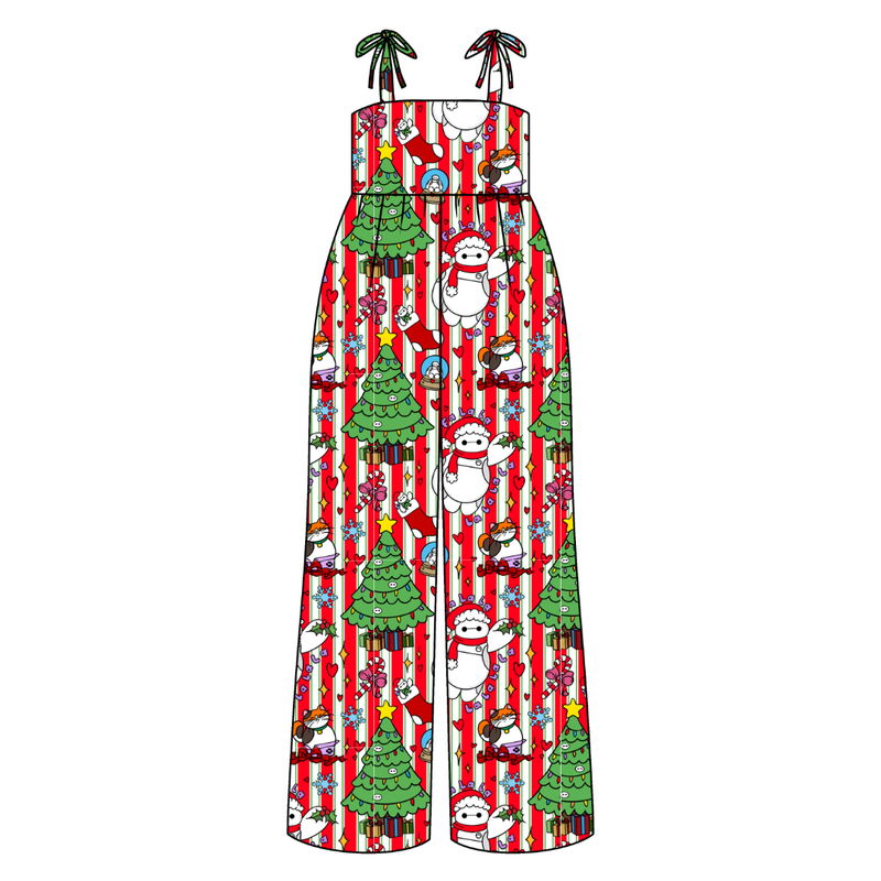 Falala Care Rene Shoulder Tie Adult Jumpsuit - Bamboo - Pre Order - Christmas Special