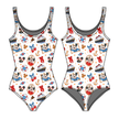Crusin' Sapphire Women's Bamboo Leotard - Pre Order