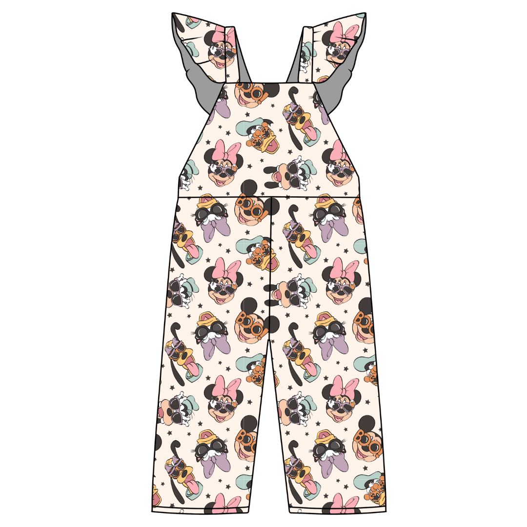 Spooky Cute Crew - Daisy Girl's Flutter Jumpsuit Knit - PRE ORDER