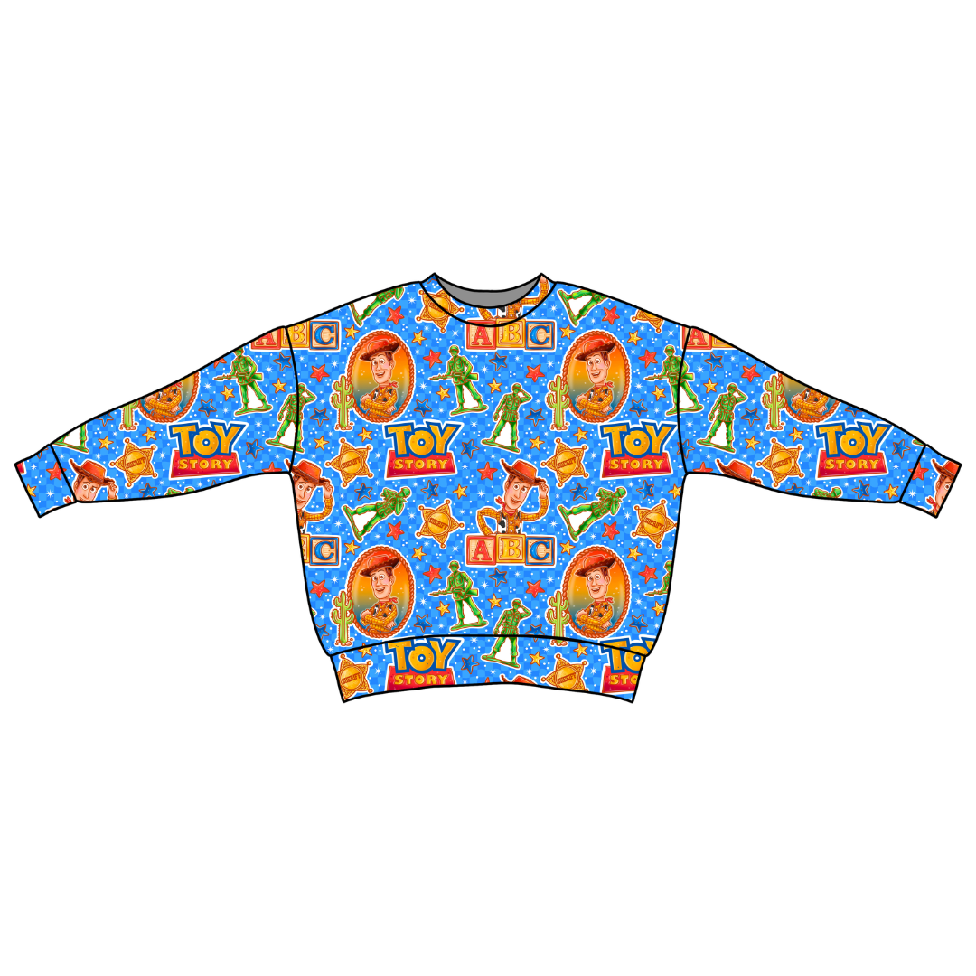 Andy's Toys Zayn Oversized Pullover - PRE ORDER