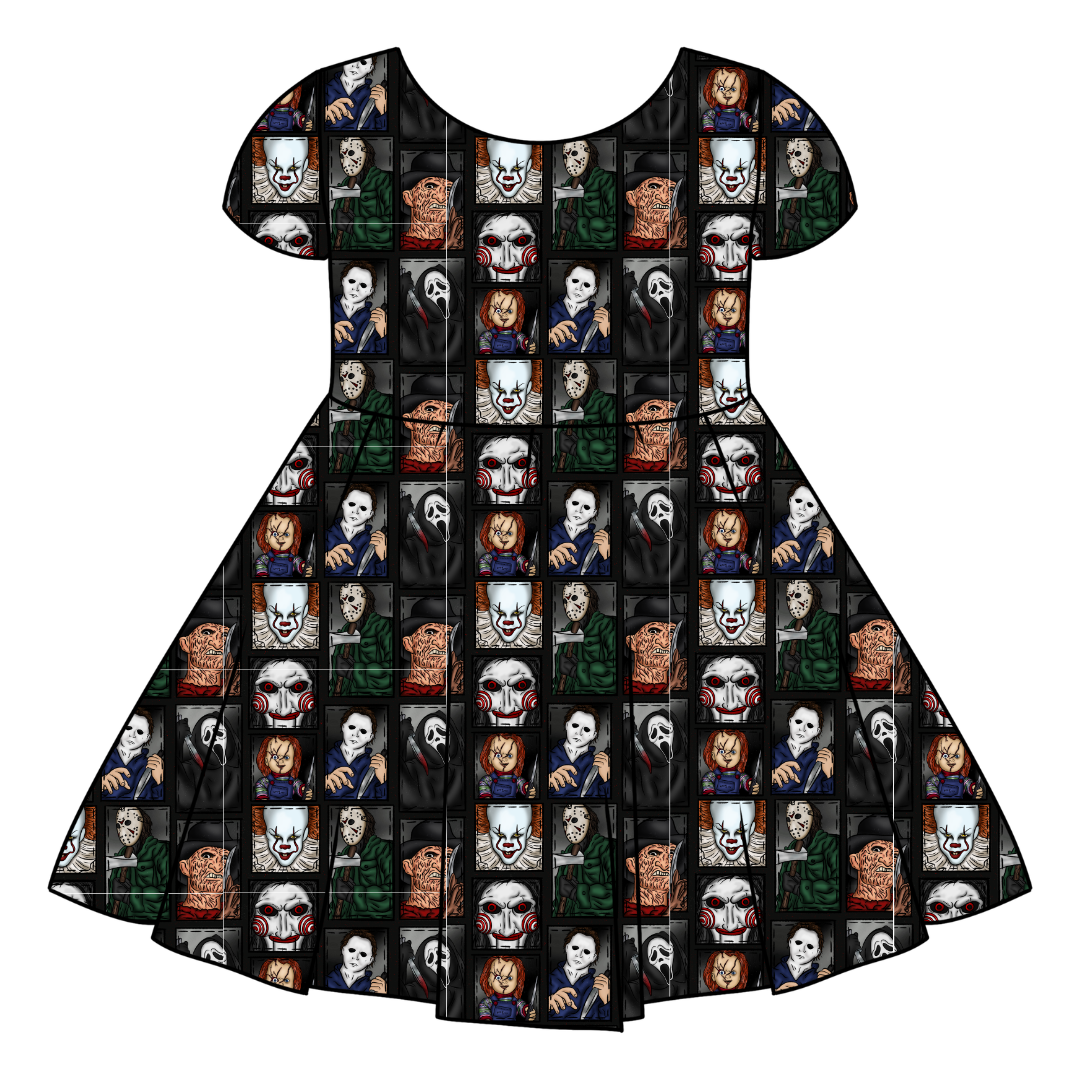 MIDNIGHT SOCIETY - Honey Girl's Twirl Dress Bamboo - PRE ORDER