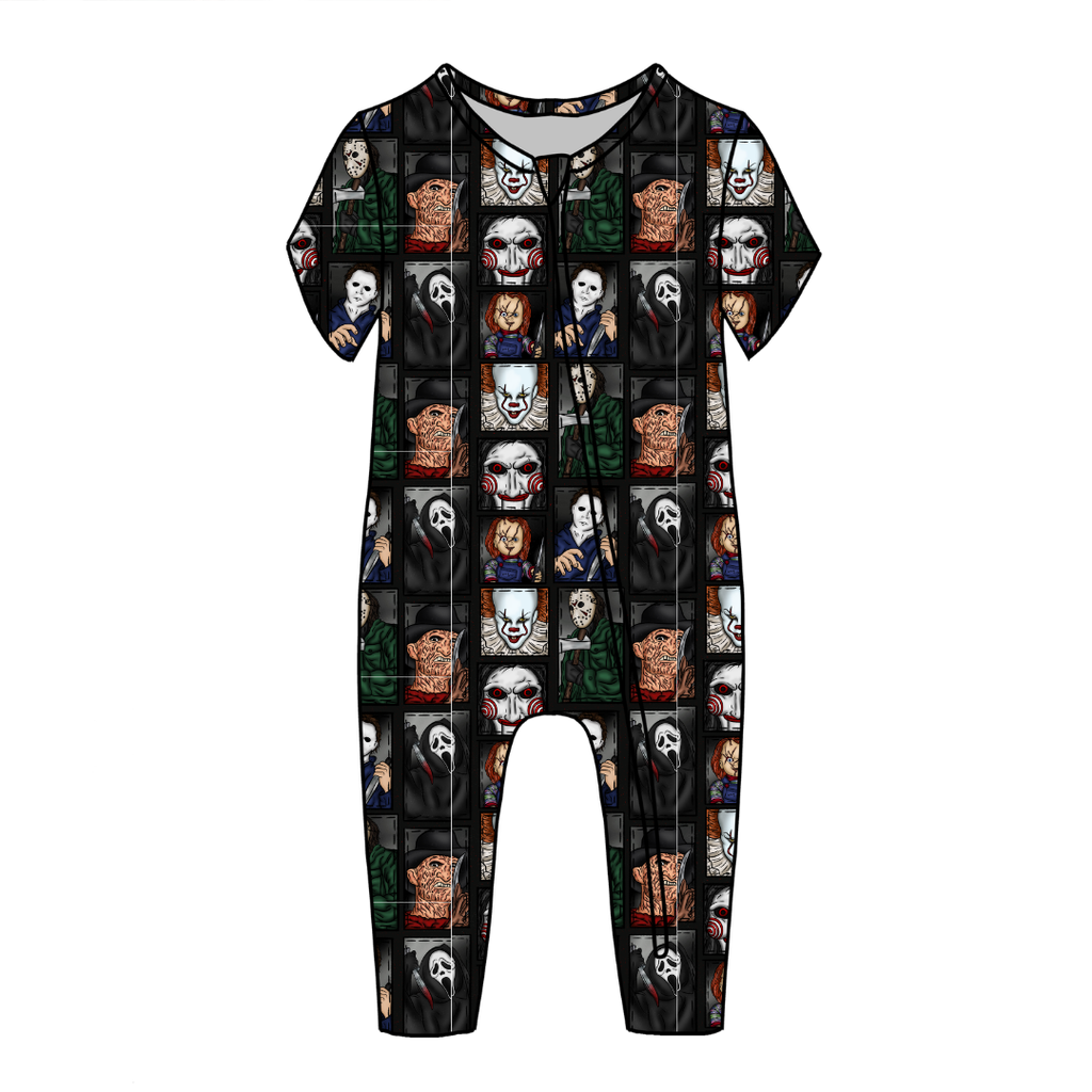 Midnight Society Dandelion Short Sleeve Sleeper Bamboo - PRE ORDER