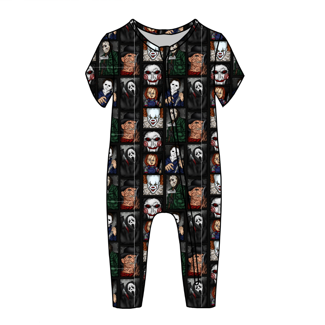 Midnight Society Dandelion Short Sleeve Sleeper Bamboo - PRE ORDER