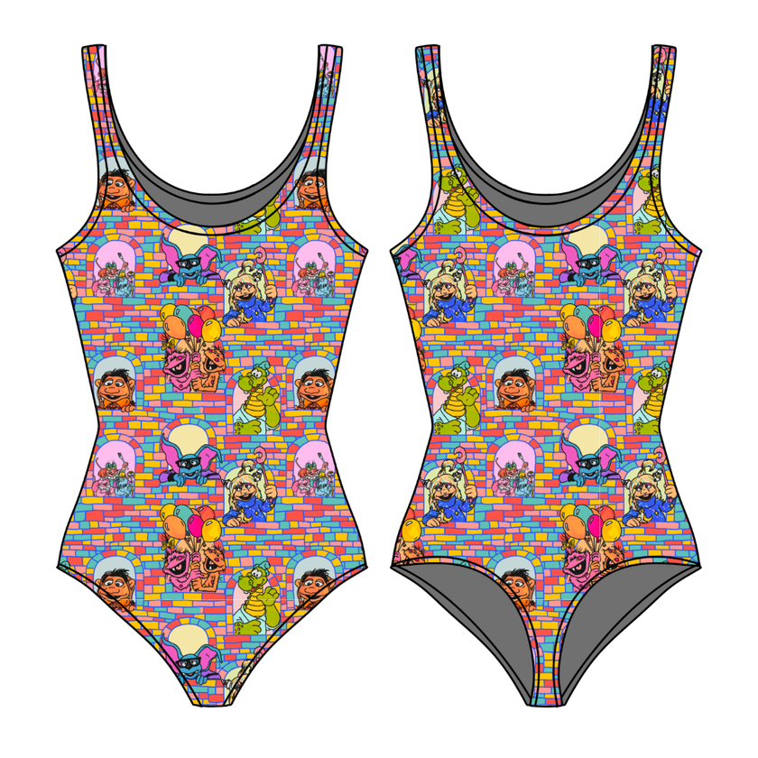 Sunny Side Friends Sapphire Women's Bamboo Leotard - Pre Order