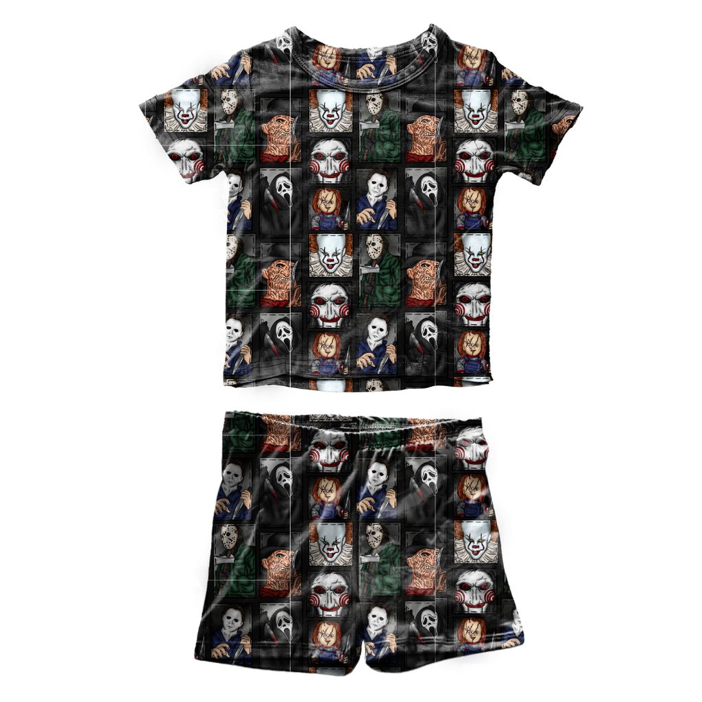 Midnight Society Fawn Short Sleeve Short Set Bamboo - PRE ORDER