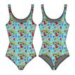 Growing Up Together Sapphire Women's Bamboo Leotard - Pre Order