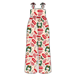 World's Best Elf Rene Shoulder Tie Adult Jumpsuit - Bamboo - Pre Order - Christmas Special