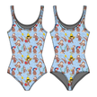 Curious Adventures Sapphire Women's Bamboo Leotard - Pre Order