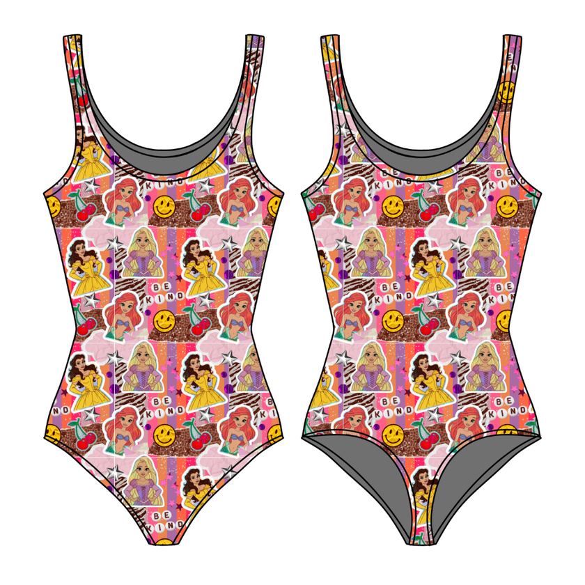 Royal Daydreams Sapphire Women's Bamboo Leotard - Pre Order