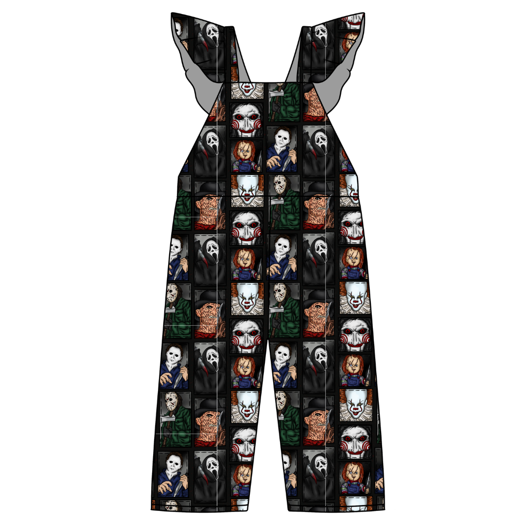 Midnight Society - Daisy Girl's Flutter Jumpsuit Knit - PRE ORDER