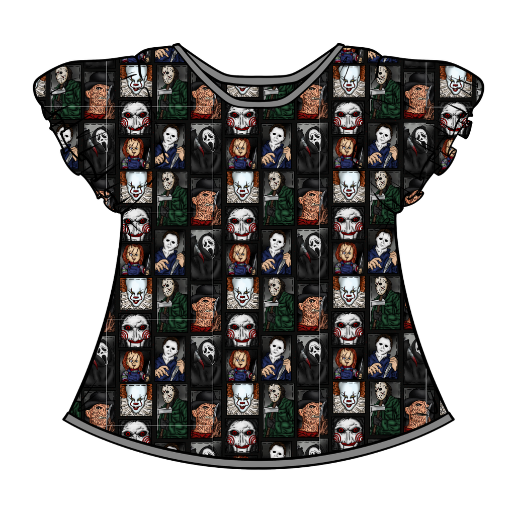 Midnight Society Moon Short Sleeve Flutter Bamboo Shirt - PRE ORDER