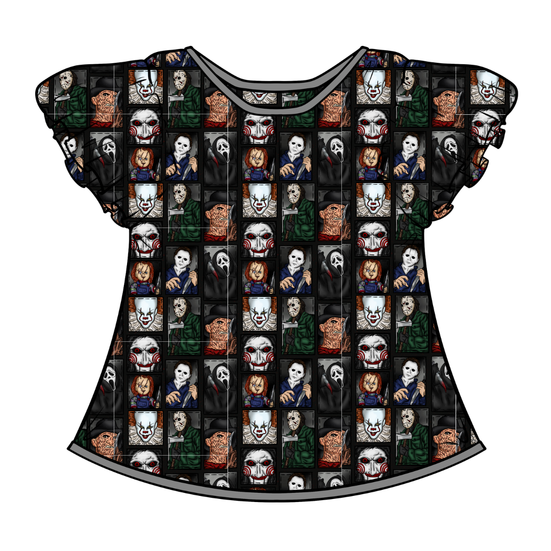 Midnight Society Moon Short Sleeve Flutter Bamboo Shirt - PRE ORDER