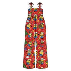 Holiday Shenanigans Rene Shoulder Tie Adult Jumpsuit - Bamboo - Pre Order - Christmas Special