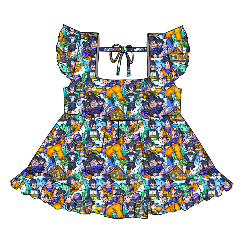Limitless Sadie Tie Back Ruffle Top - PRE ORDER