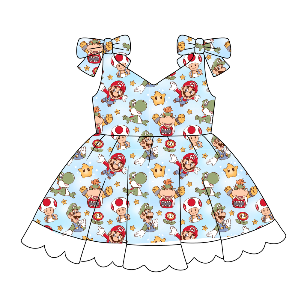 Dino Might - Zoe Twirl Party Dress - PRE ORDER