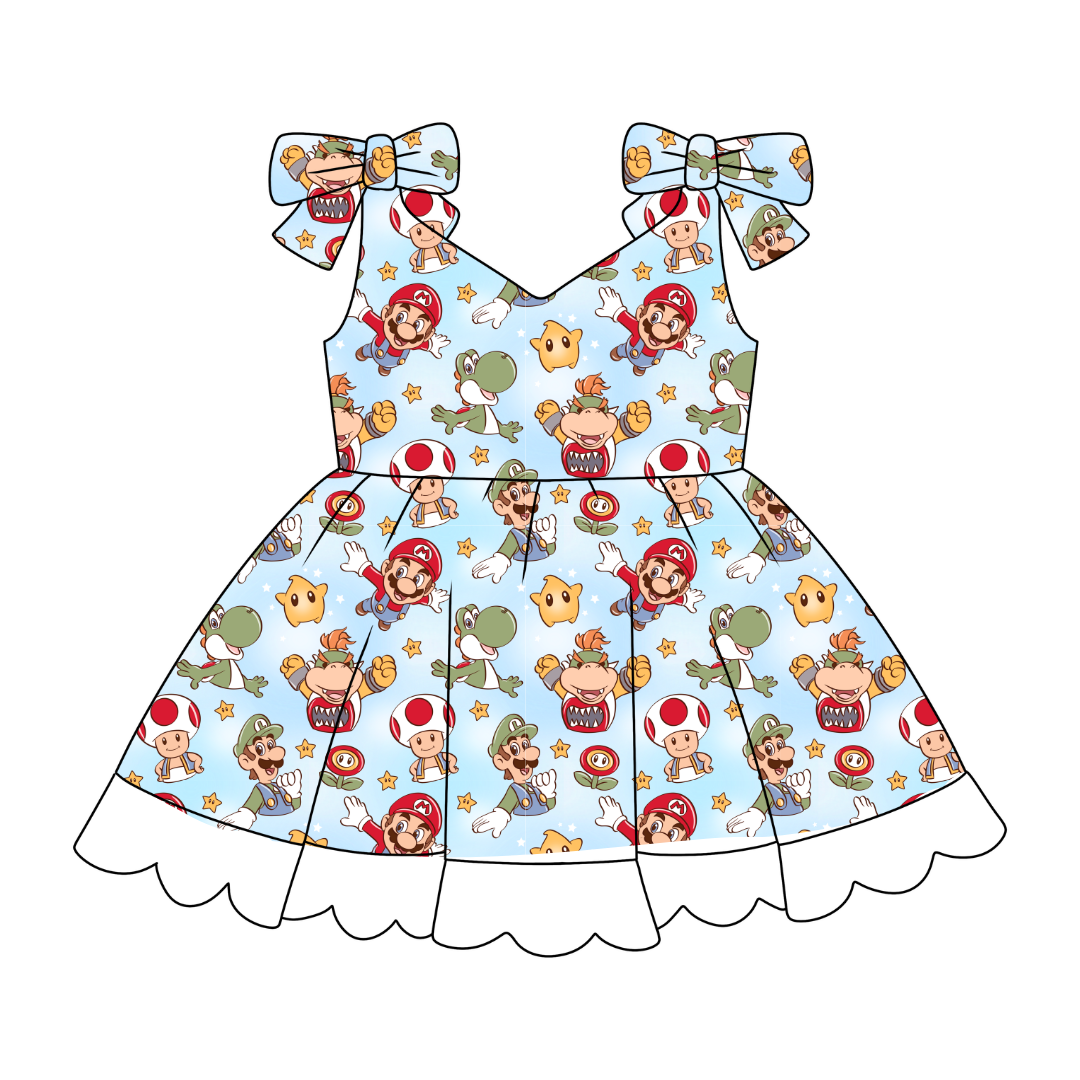 Dino Might - Zoe Twirl Party Dress - PRE ORDER