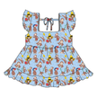 Curious Adventures Sadie Tie Back Ruffle Top - PRE ORDER