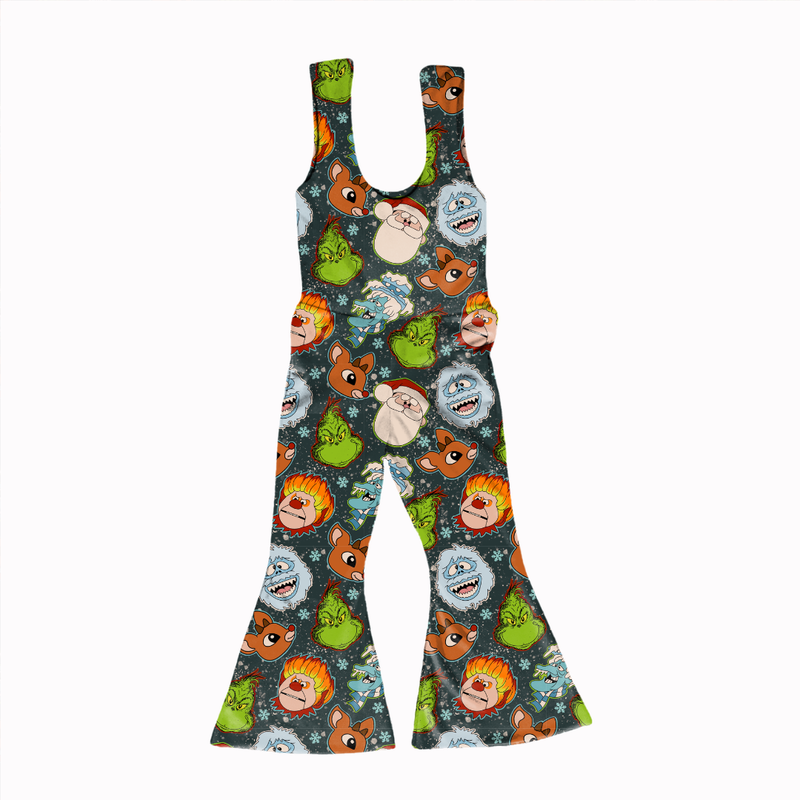 Classic Christmas Mischief Daisy Jumpsuit - Knit - Pre Order - Christmas Special