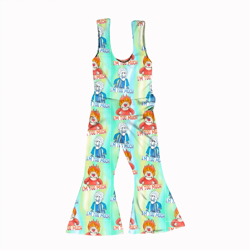 Too Much Christmas Daisy Jumpsuit - Knit - Pre Order - Christmas Special