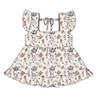 Spots & Daydreams Sadie Tie Back Ruffle Top - PRE ORDER