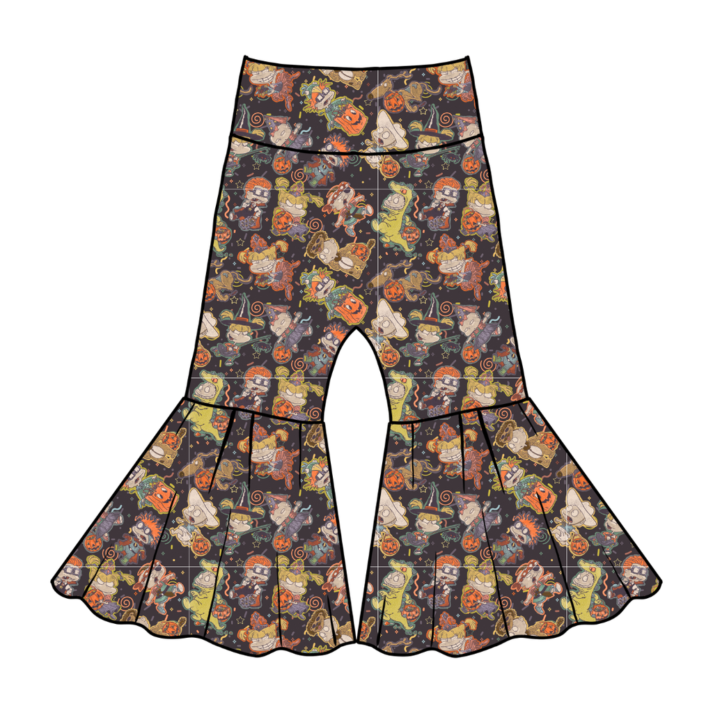Midnight Mischief - Mirage Knit Flares - PRE ORDER