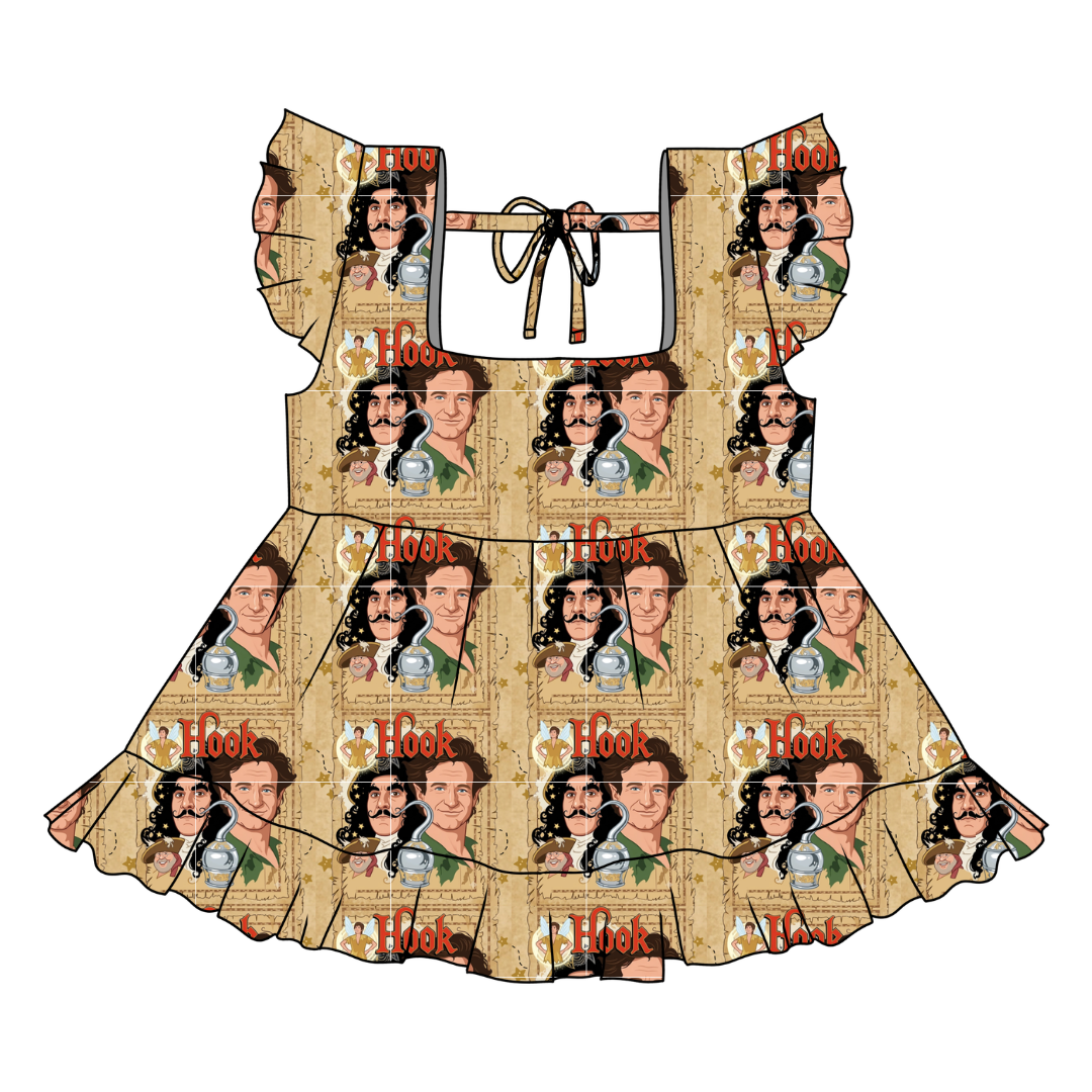 Never Grow Up Sadie Tie Back Ruffle Top - PRE ORDER