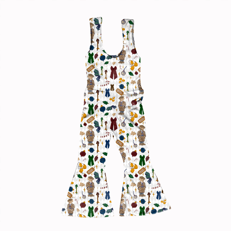 Holly & Plaid Daisy Jumpsuit - Knit - Pre Order - Christmas Special