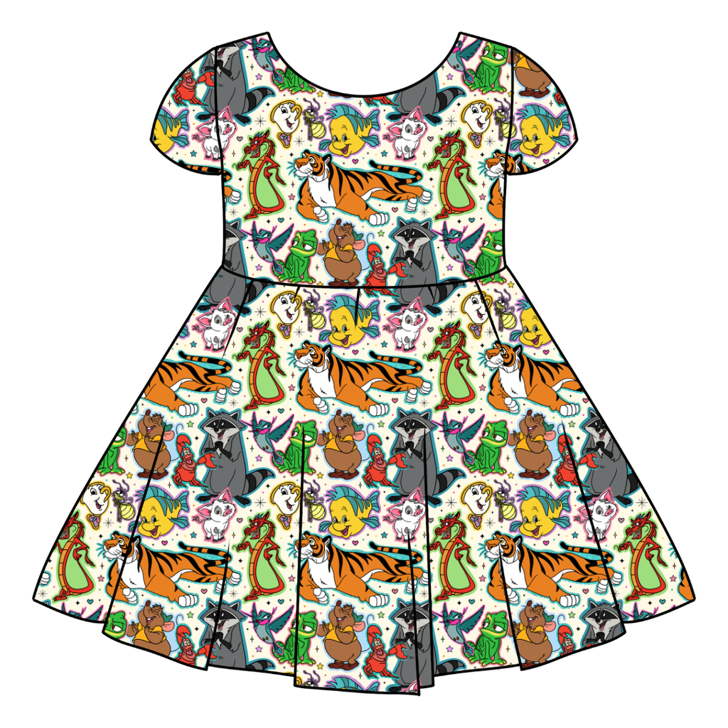 Storybook Squad Honey Girl's Twirl Dress Bamboo - PRE ORDER