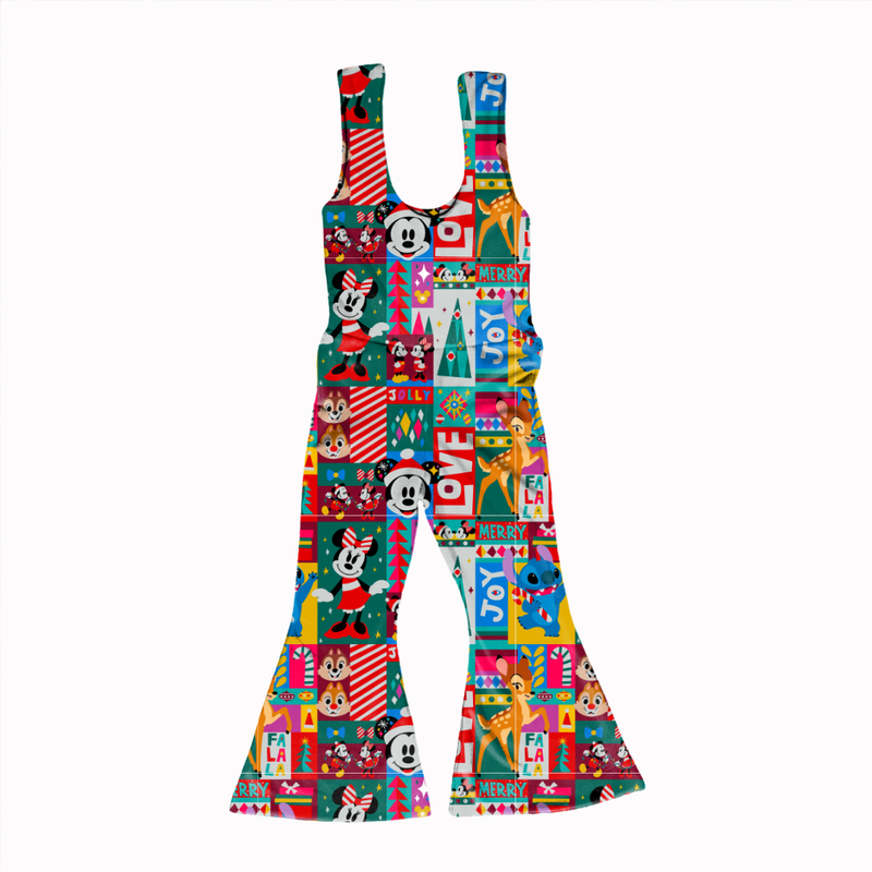 Jolly Patchwork Daisy Jumpsuit - Knit - Pre Order - Christmas Special