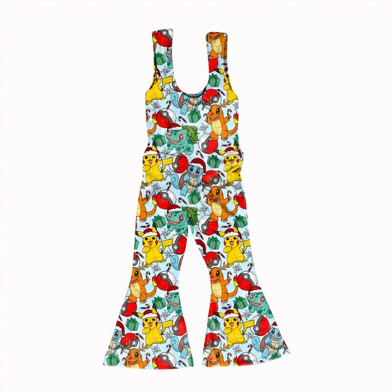 Gotta Catch Christmas Daisy Jumpsuit - Knit - Pre Order - Christmas Special