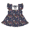 The Babe Sadie Tie Back Ruffle Top - PRE ORDER