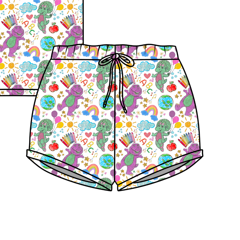Learning is Magic Jazzy Adult Pajama Bamboo Shorts - Pre Order