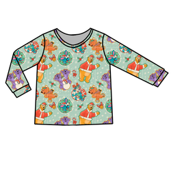 Christmas at the Big House Ruby Adult Long Sleeve Shirt - Bamboo - Pre Order - Christmas Special