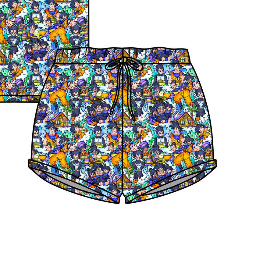 Limitless Jazzy Adult Pajama Bamboo Shorts - Pre Order