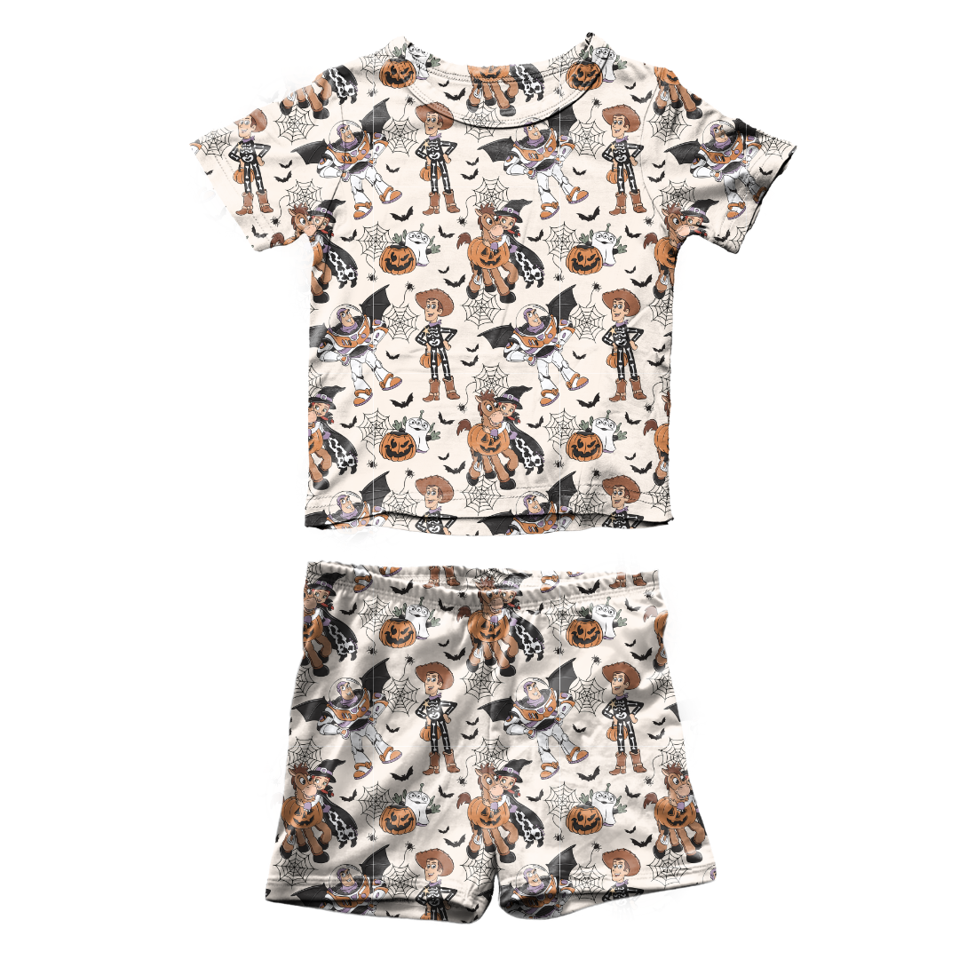 Terror Toys Fawn Short Sleeve Short Set Bamboo - PRE ORDER