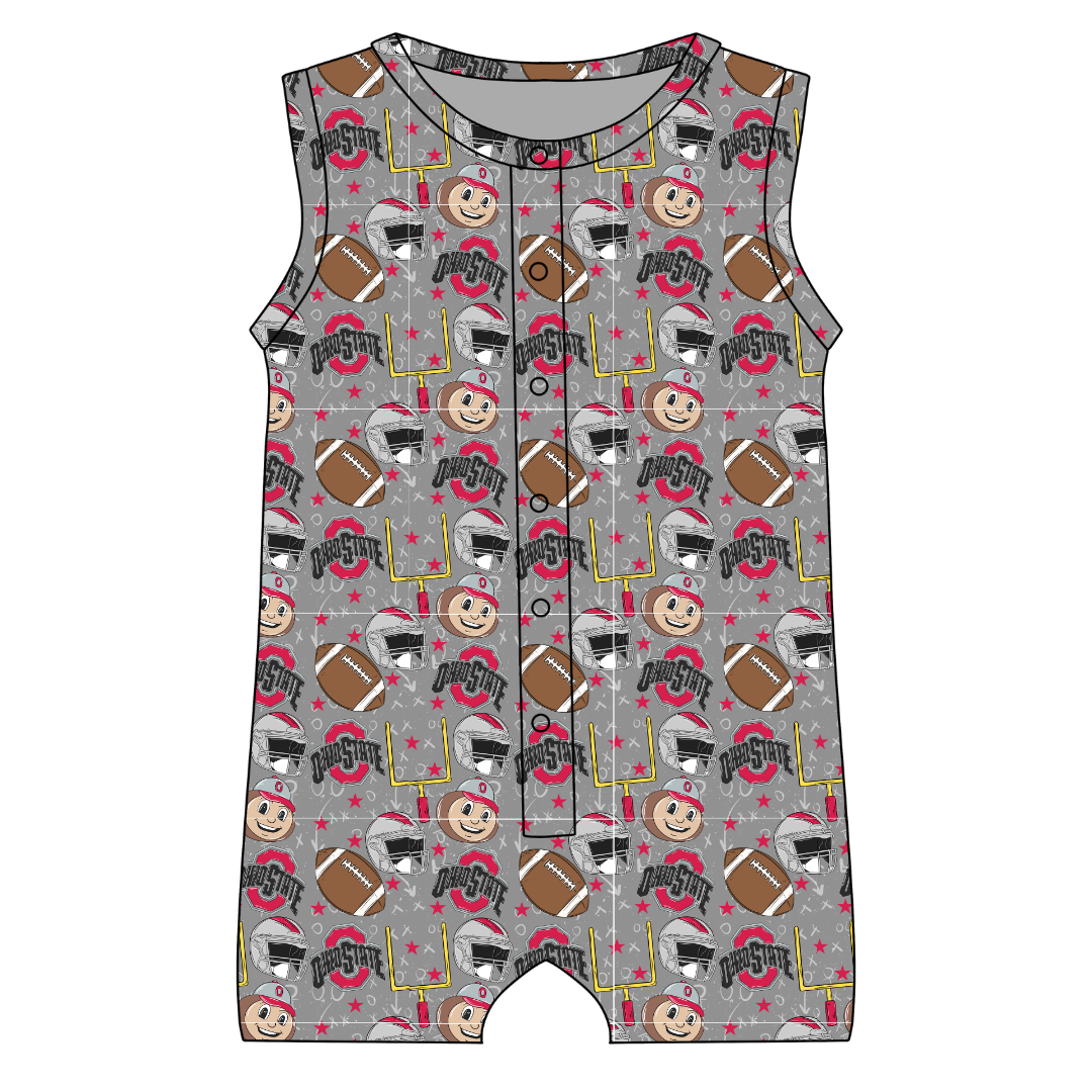 OH - Sonny Tank Romper Bamboo - PRE ORDER (Copy)
