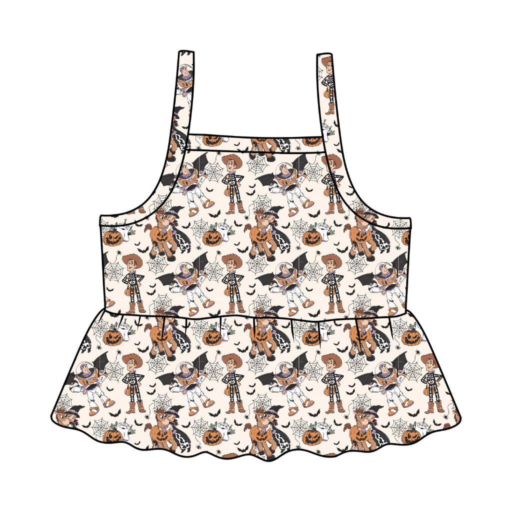 Terror Toys - Tootsie Peplum Tank Knit - PRE ORDER