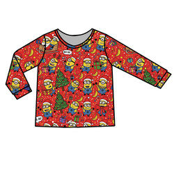 Holiday Shenanigans Ruby Adult Long Sleeve Shirt - Bamboo - Pre Order - Christmas Special