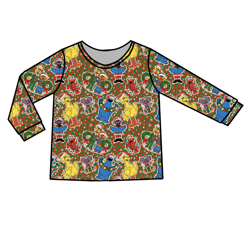 Merry Street Friends Ruby Adult Long Sleeve Shirt - Knit - Pre Order - Christmas Special