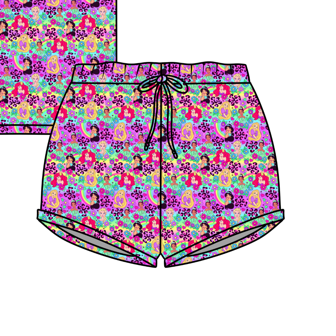 Dream Girl Era Jazzy Adult Pajama Bamboo Shorts - Pre Order
