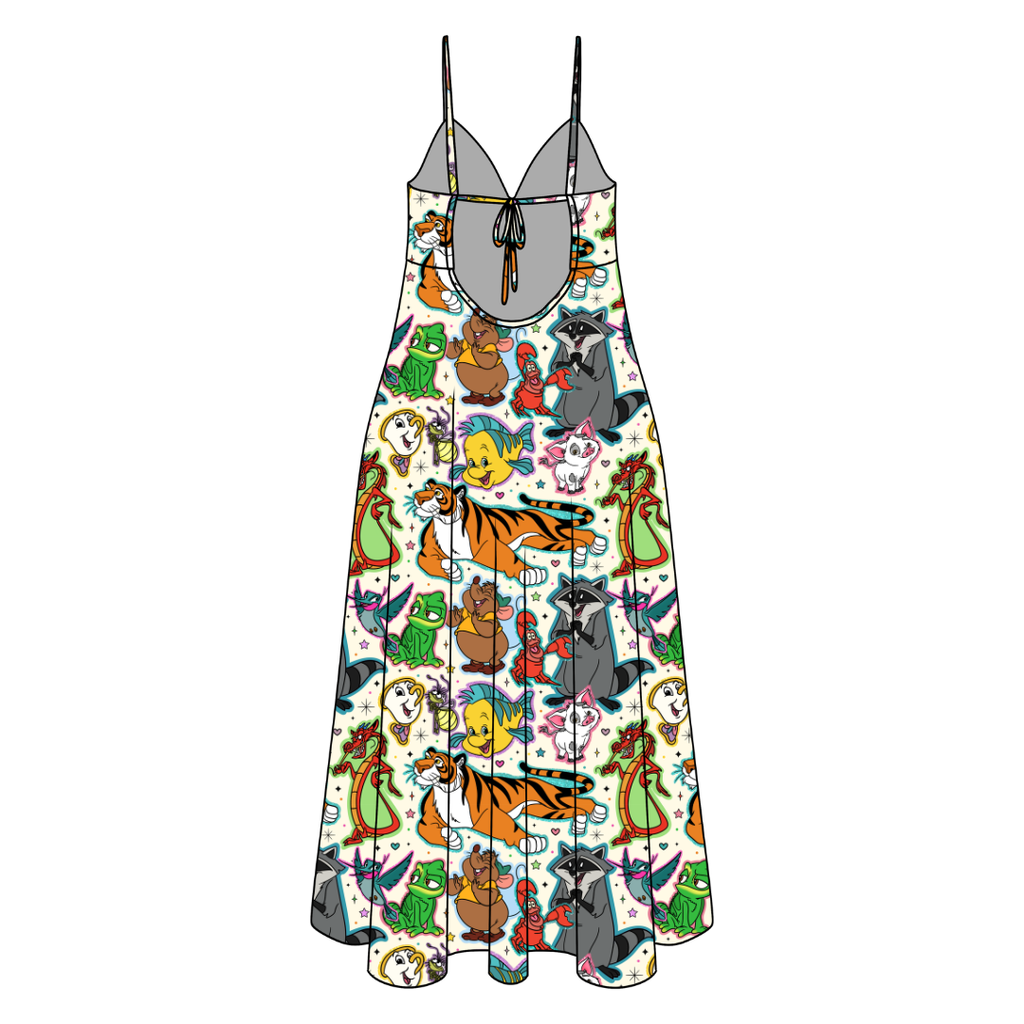 Storybook Squad Harper Women's Low Back Dress Bamboo - Pre Order