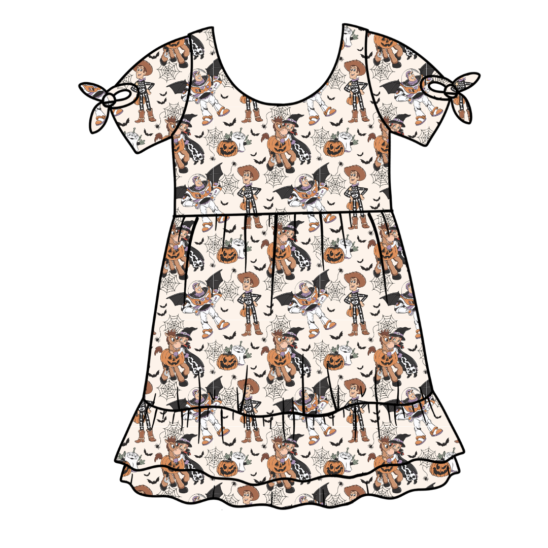 Terror Toys - Serenity Short Sleeve Lounge Dress - PRE ORDER
