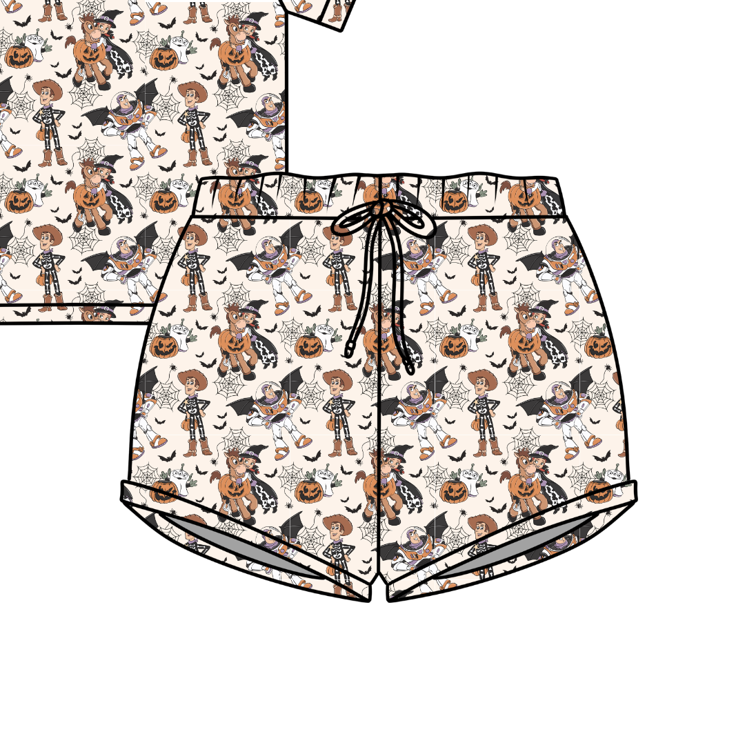 Terror Toys Jazzy Adult Pajama Bamboo Shorts - Pre Order