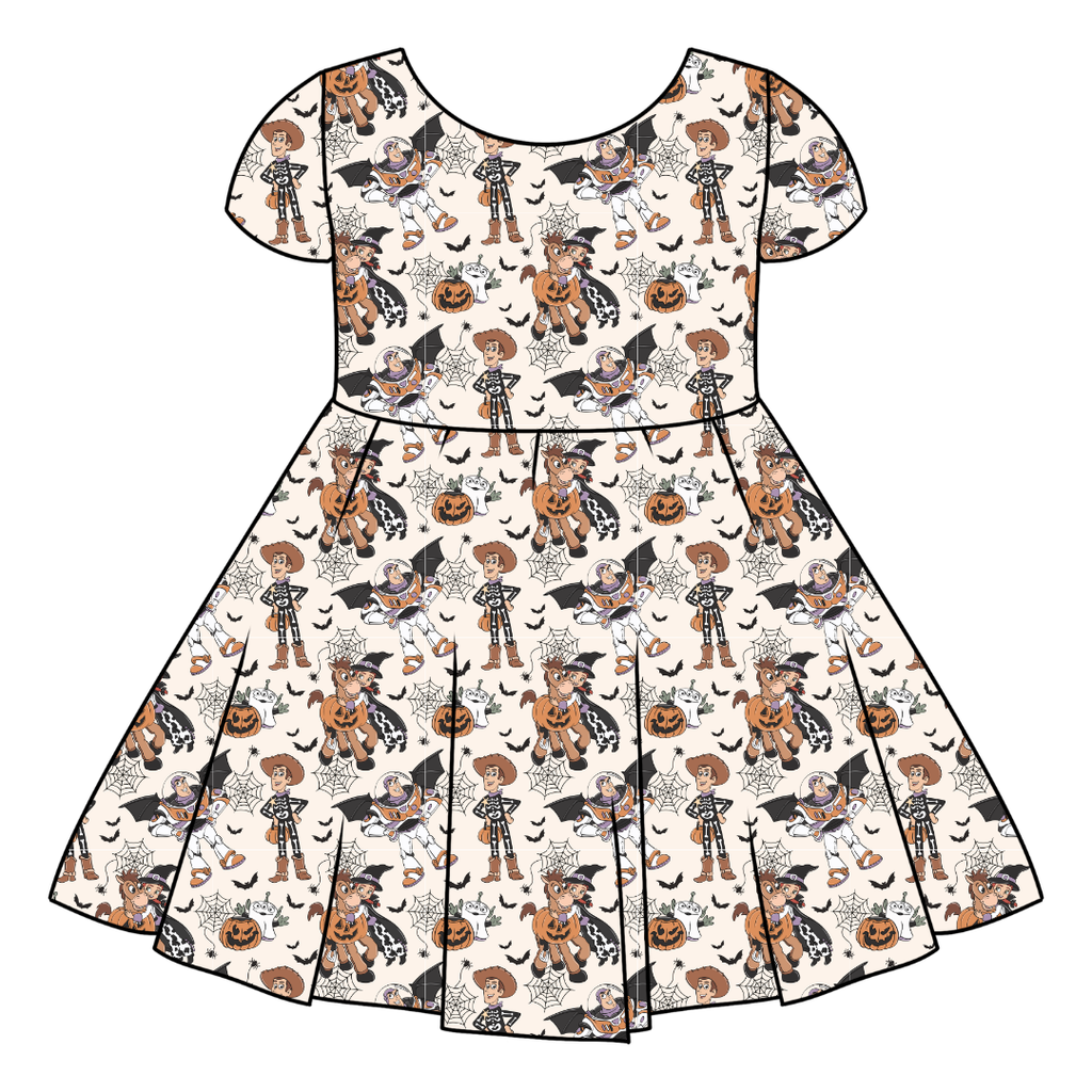 TERROR TOYS - Honey Girl's Twirl Dress Bamboo - PRE ORDER
