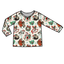 Christmas Sidekicks Ruby Adult Long Sleeve Shirt - Bamboo - Pre Order - Christmas Special