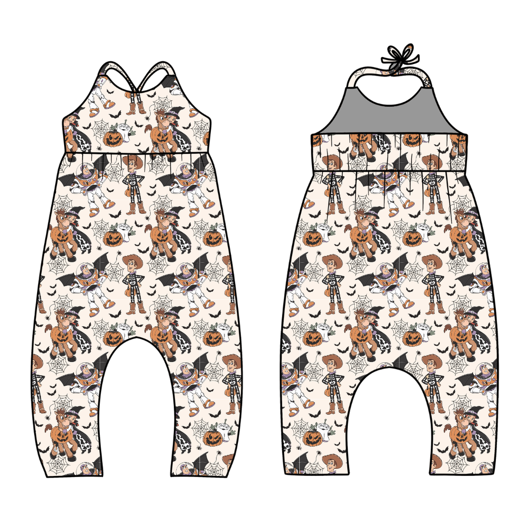 Terror Toys - Brielle Halter Jumpsuit Knit - PRE ORDER