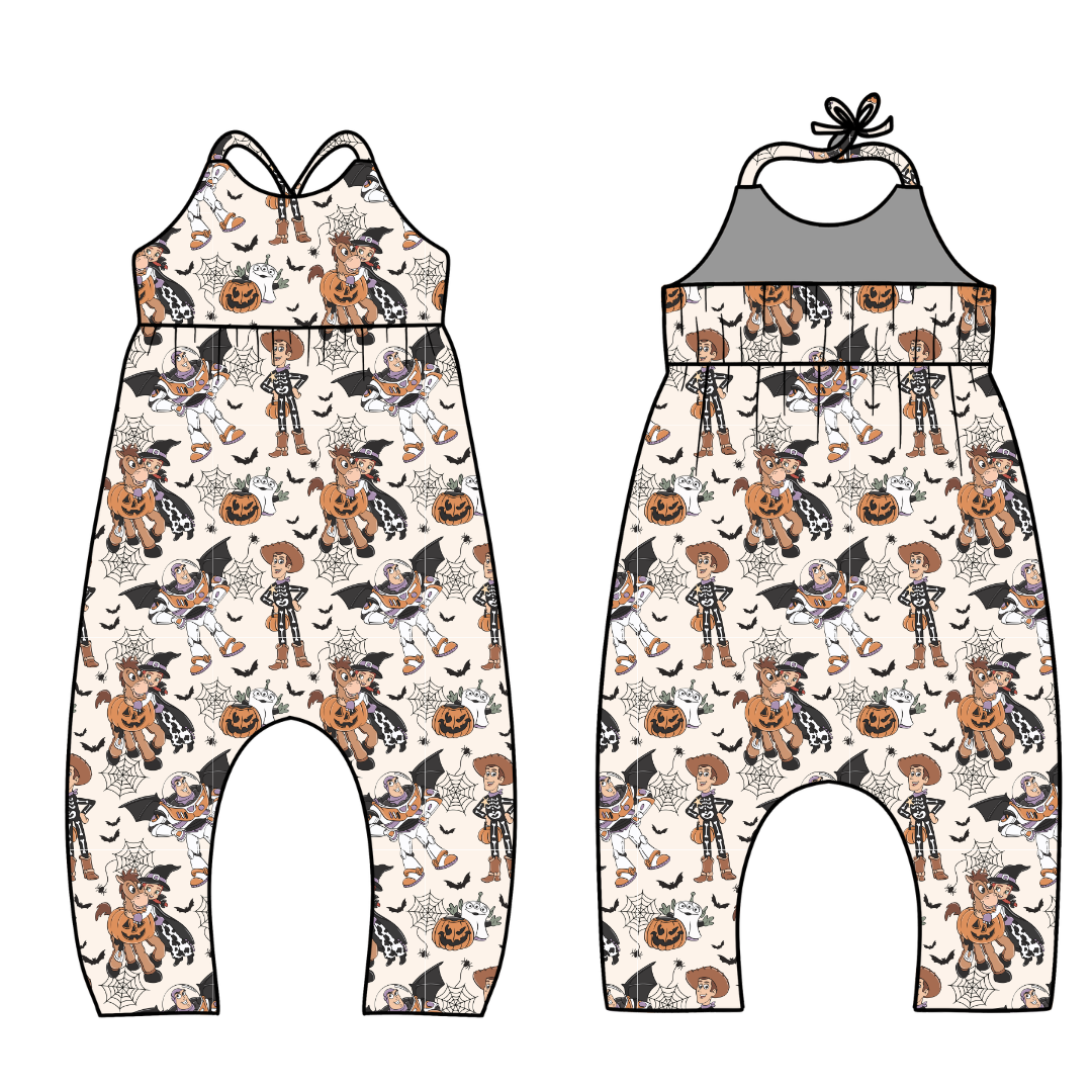 Terror Toys - Brielle Halter Jumpsuit Knit - PRE ORDER